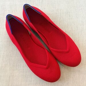 Rothy's Red Women's Flats - never worn!